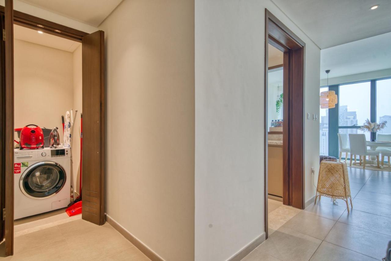 Boho-Chic Cosy 1Br, Minutes To Burj Khalifa Apartment Dubai Luaran gambar